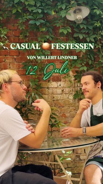 CASUAL 🧅 FESTESSEN 🍴LAST CHANCE! 

Eines der besonderen Events und das Erste von unserem Küchenchef Willert Lindner!
Eine Ode an die Zwiebel 🧅 in allen unerwarteten Formen & Zubereitungsarten!

BUCHE DIR JETZT EIN TICKET oder verschenke es an Gourmets 😎
Passende Getränke bestellst du vor Ort bei den besten Gastgeber:innen unseres Lokals.

12. JULI
13:00 
BOTANICA SPEISELOKAL 
📍 MAGDEBURG