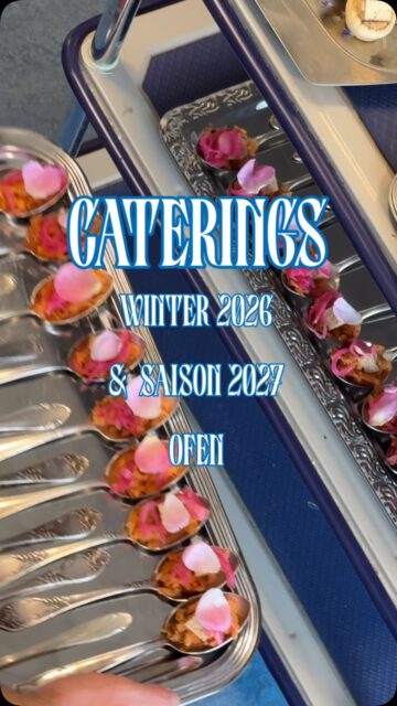 Für deinen außergewöhnlichen Genuss, schreib uns eine Mail 🍀 mit etwas Glück finden wir zusammen 

#genuss #catering #event #special